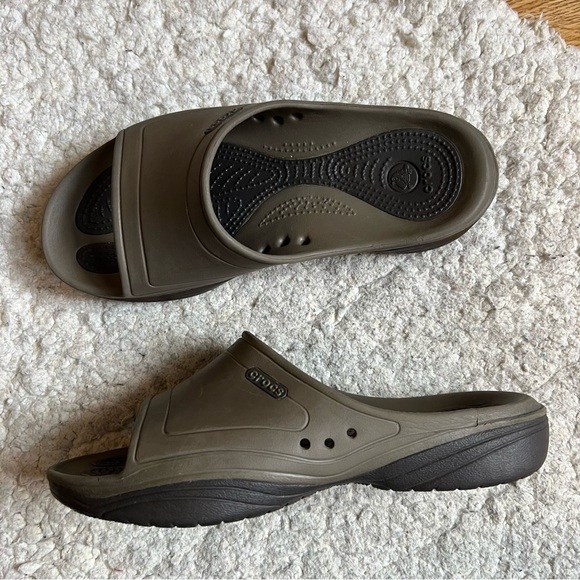 Crocs Unisex Brown Slip On Modi 2.0 Fisherman Sandals Style 15605 main image 7